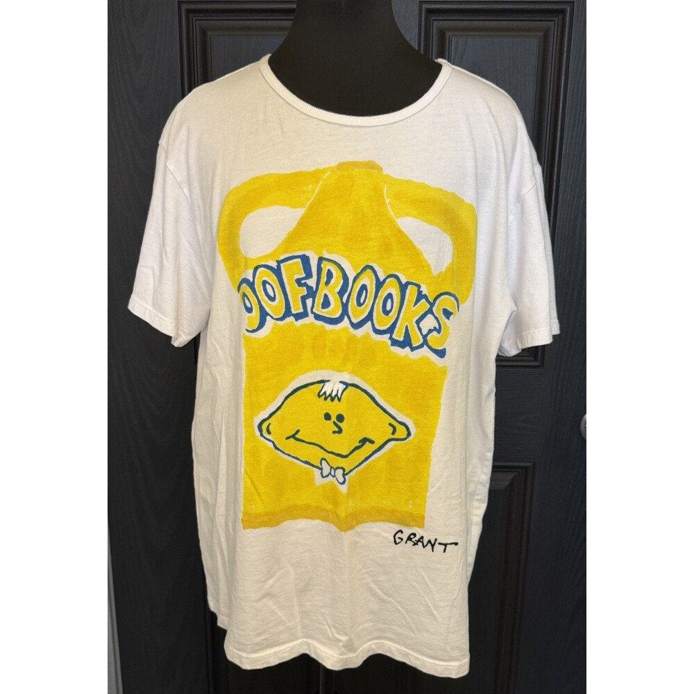 MOCA Museum of Contemporary Art Oof Books Lemonhead Art T-Shirt Size M